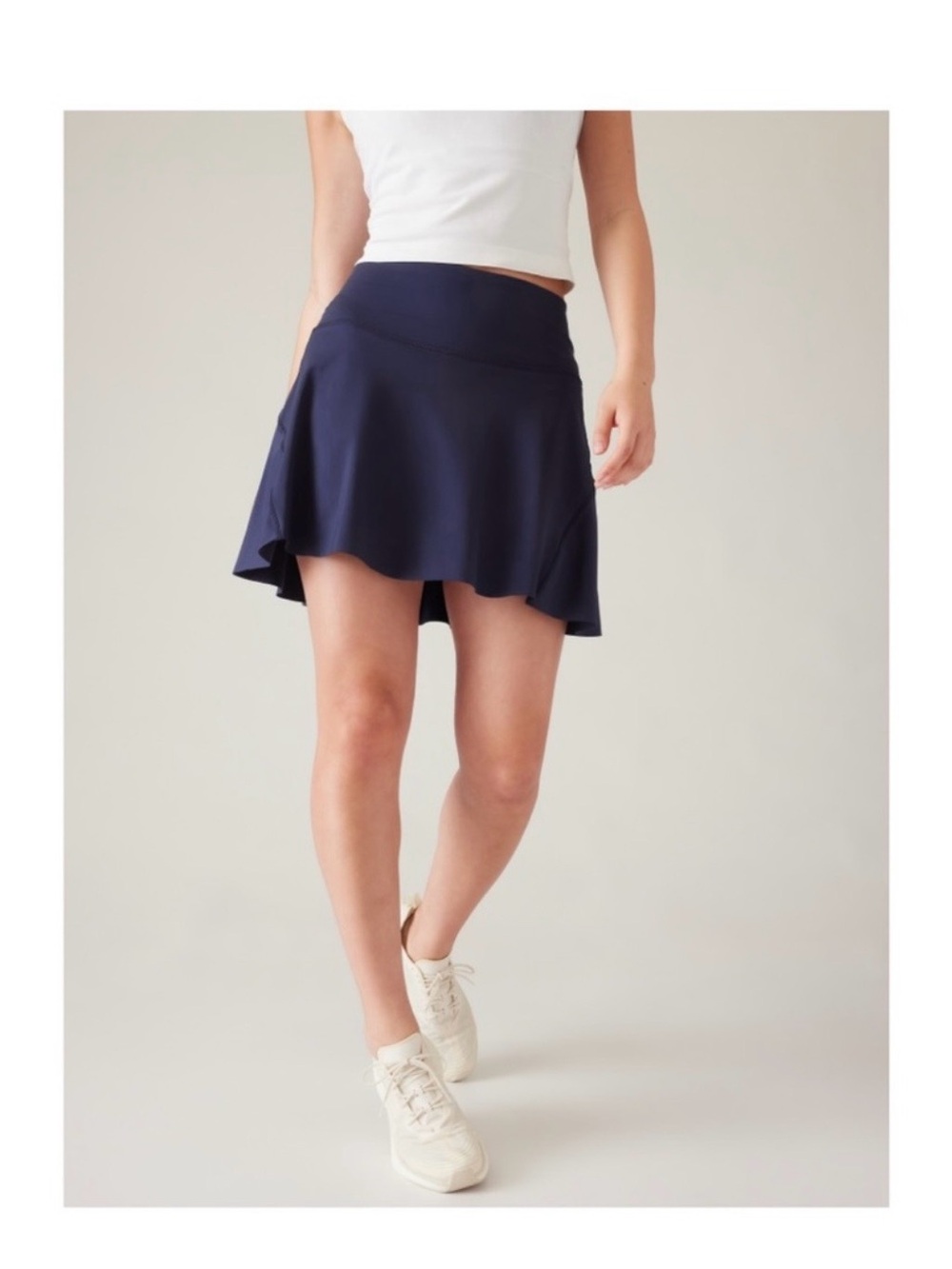 Athleta Ace 15.5” Tennis Skort in Navy Sz L